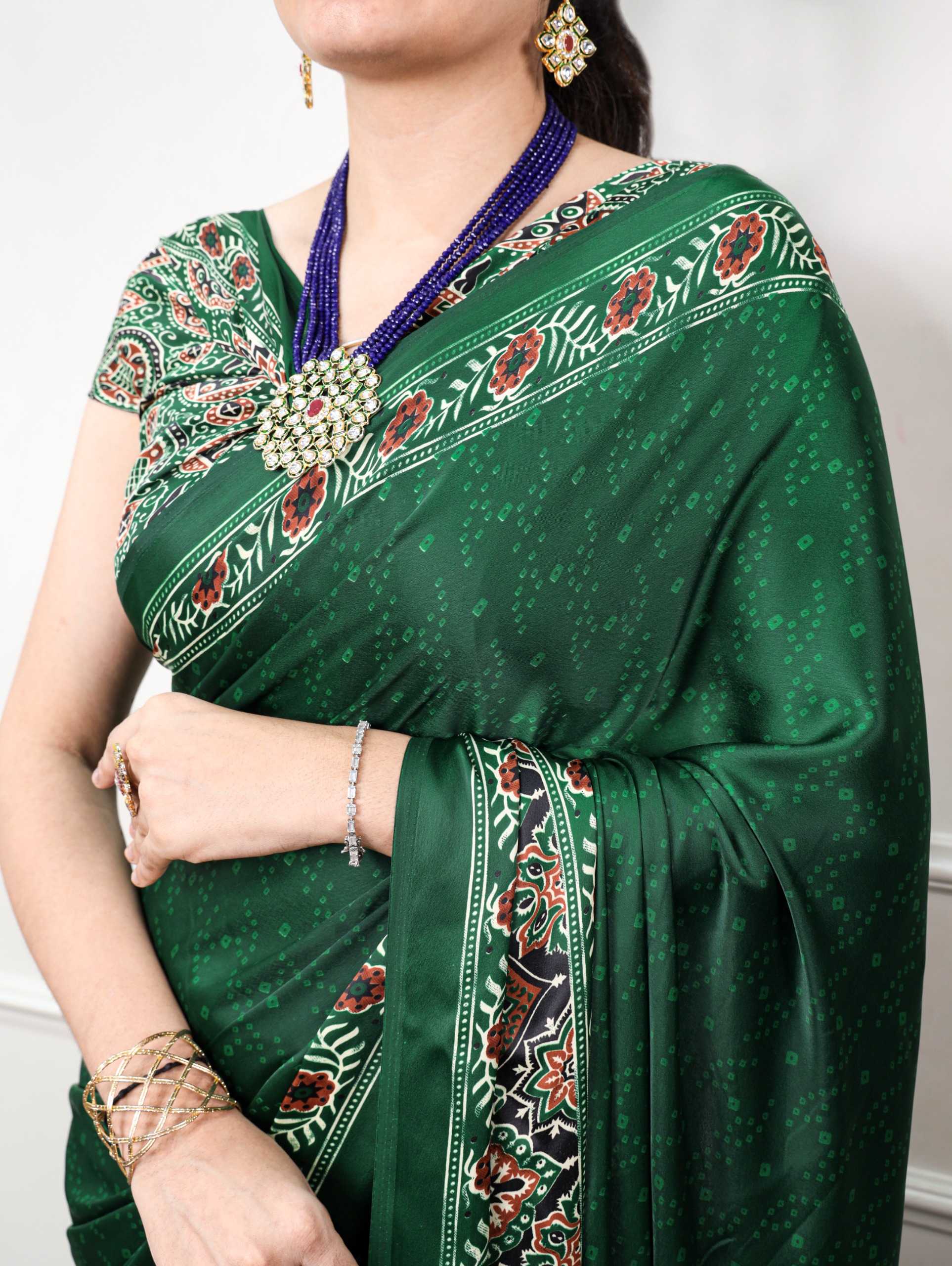 YNF Wholesale Satin Silk Printed Sarees KESH134 7039 | Surat Manufacturer