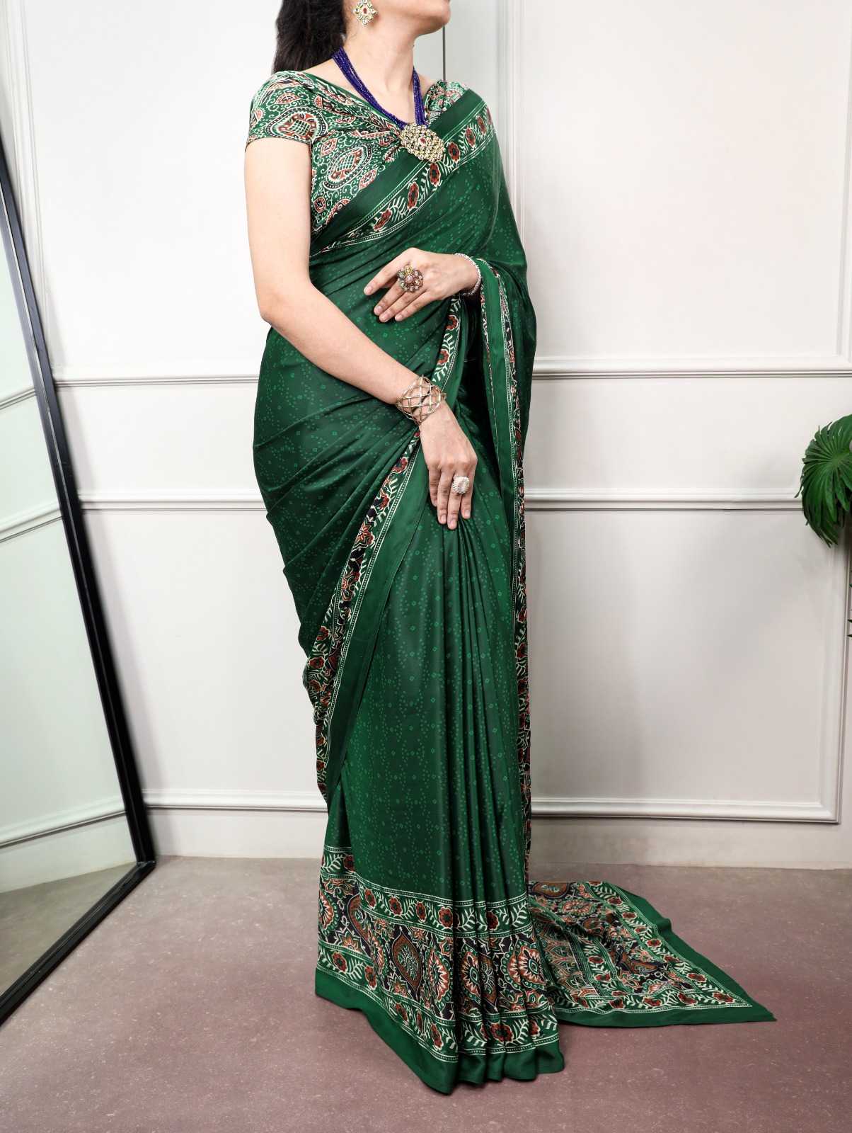 YNF Wholesale Satin Silk Printed Sarees KESH134 7039 | Surat Manufacturer