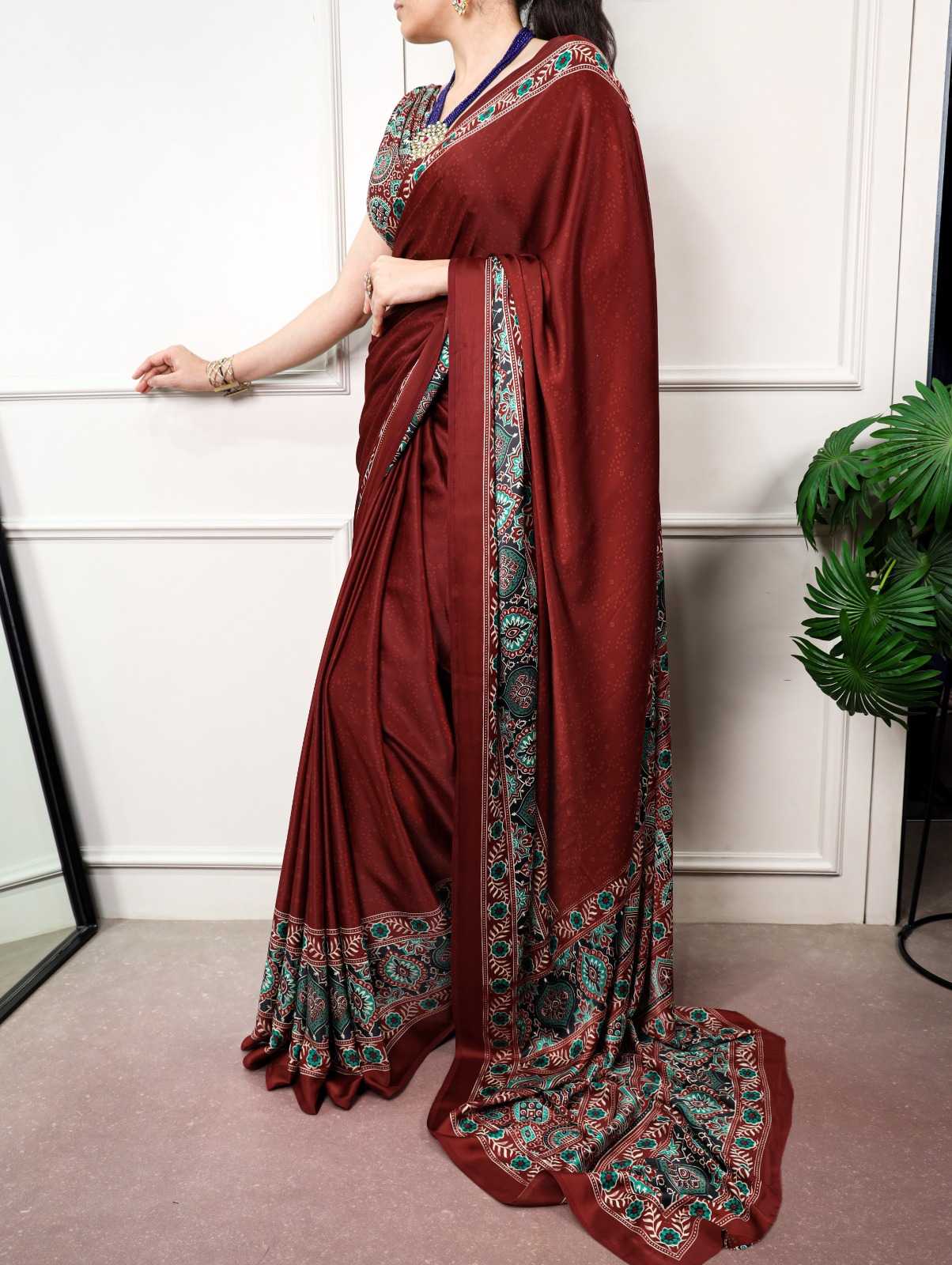 YNF Wholesale Satin Silk Printed Sarees KESH134 7039 | Surat Manufacturer