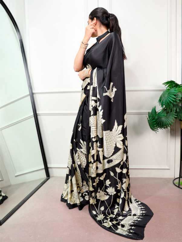 YNF Wholesale Satin Silk Designer Sarees KESH134 7208 | Surat Manufacturer