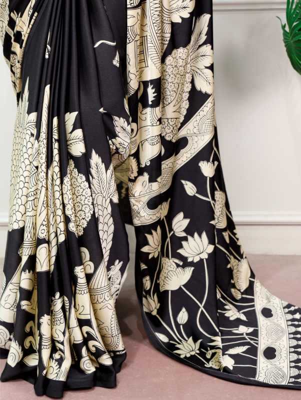 YNF Wholesale Satin Silk Designer Sarees KESH134 7208 | Surat Manufacturer