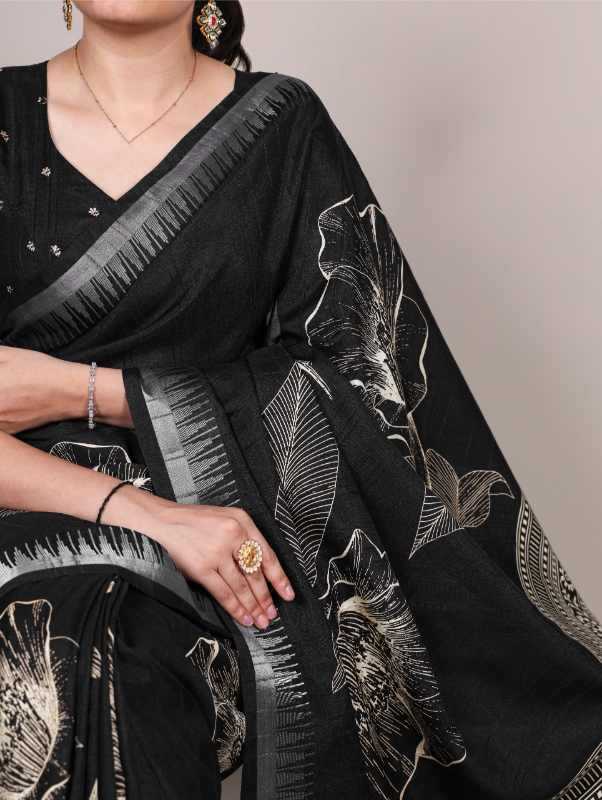 YNF Wholesale Slub Silk Printed Sarees KESH134 7213 | Surat Manufacturer