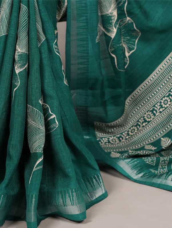 YNF Wholesale Slub Silk Printed Sarees KESH134 7213 | Surat Manufacturer