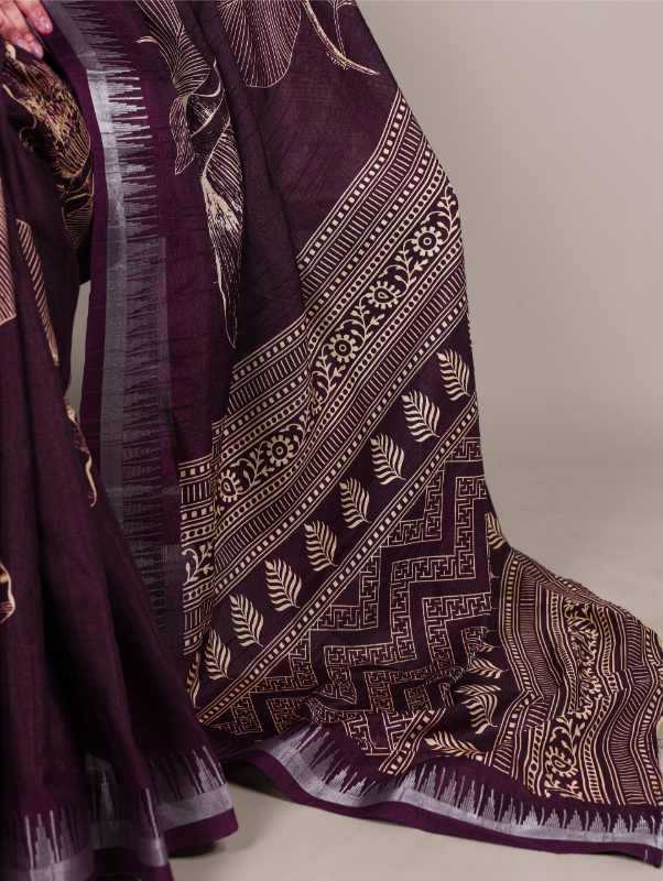 YNF Wholesale Slub Silk Printed Sarees KESH134 7213 | Surat Manufacturer