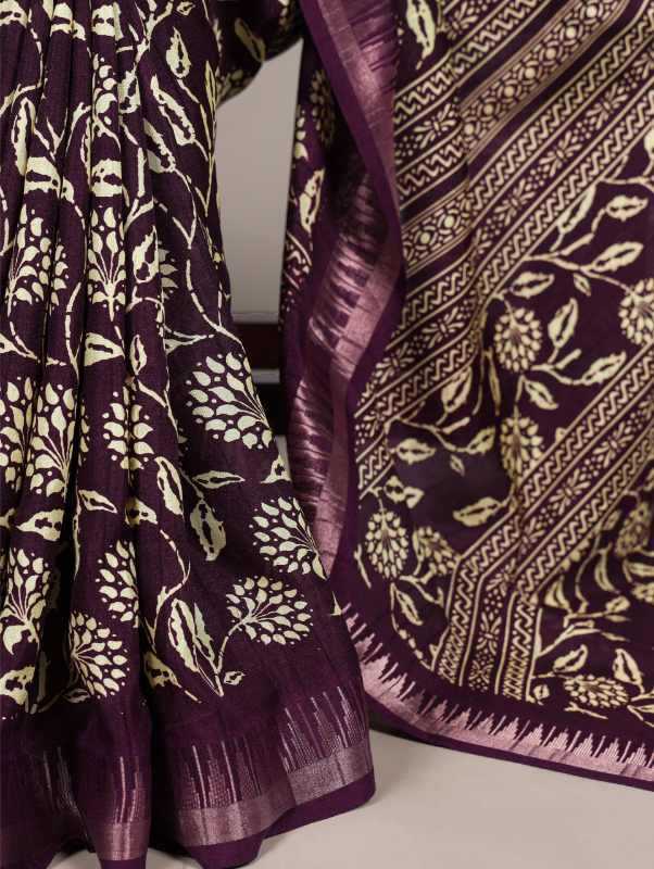 YNF Wholesale Slub Silk Printed Sarees KESH134 7214 | Surat Manufacturer
