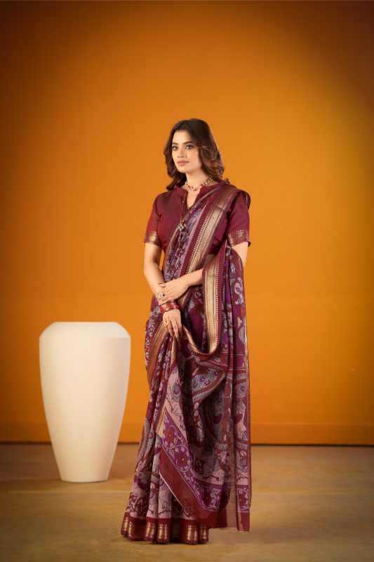 YNF Wholesale Viscose Printed Sarees KESH134 7300 | Surat Manufacturer