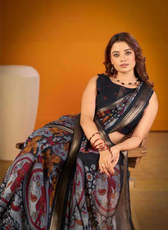 YNF Wholesale Viscose Printed Sarees KESH134 7300 | Surat Manufacturer