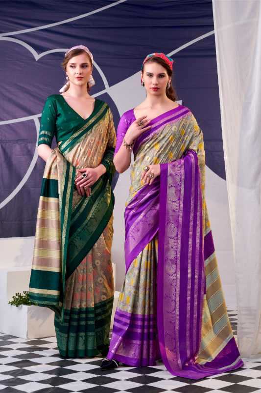 YNF Wholesale Tissue Silk Designer Sarees KESH134 7302 | Surat Manufacturer