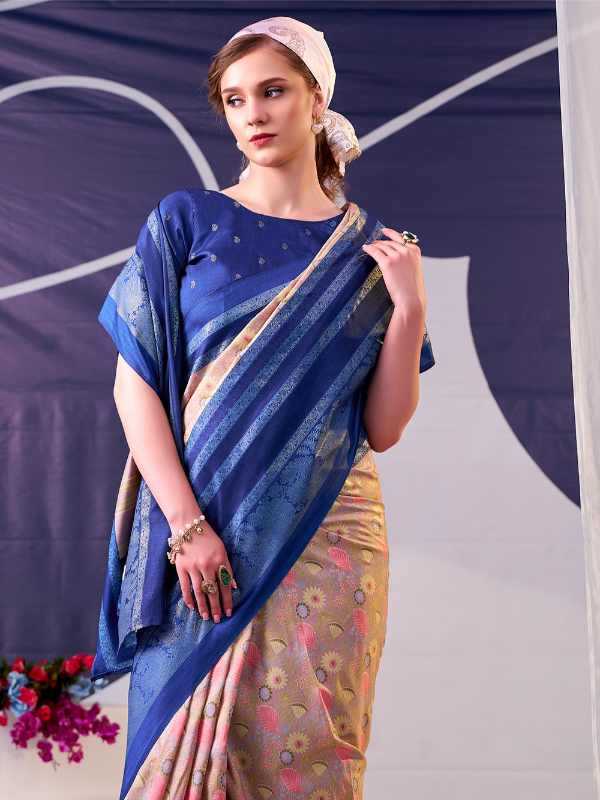 YNF Wholesale Tissue Silk Designer Sarees KESH134 7302 | Surat Manufacturer
