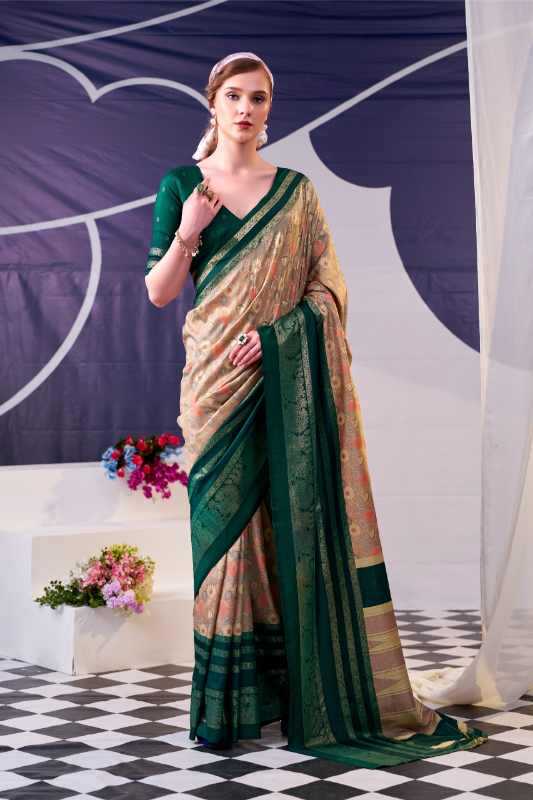 YNF Wholesale Tissue Silk Designer Sarees KESH134 7302 | Surat Manufacturer