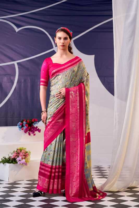 YNF Wholesale Tissue Silk Designer Sarees KESH134 7302 | Surat Manufacturer