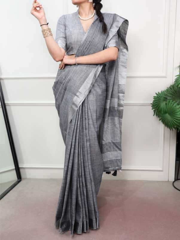 YNF Wholesale Linen Designer Sarees KESH134 7501 | Surat Manufacturer