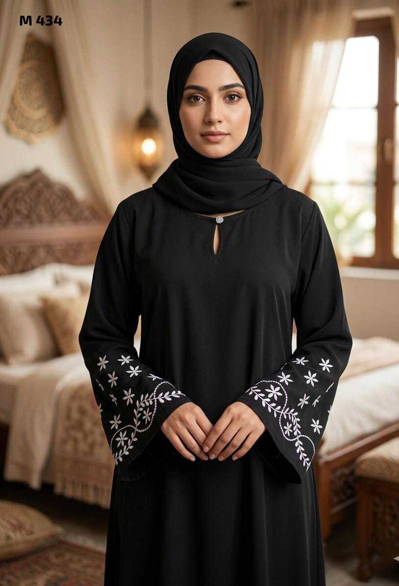 YNF Wholesale Fancy Abaya KESH135 434 | Surat Manufacturer