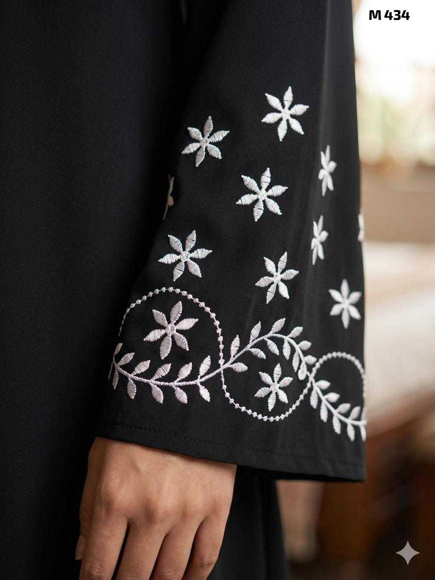 YNF Wholesale Fancy Abaya KESH135 434 | Surat Manufacturer