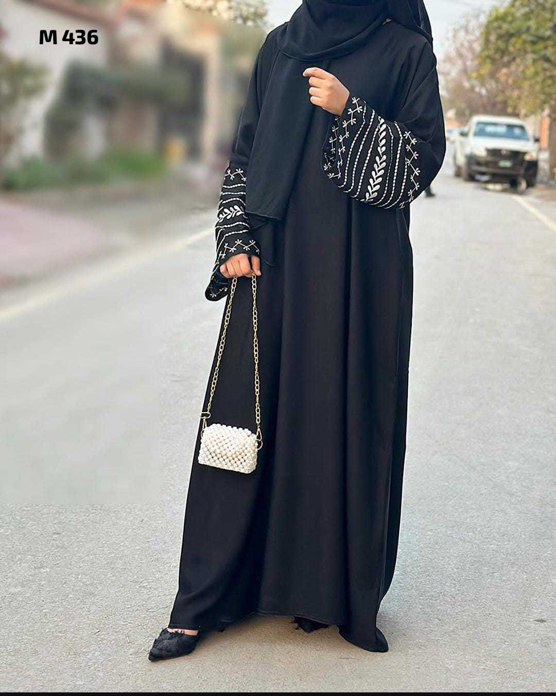 YNF Wholesale Fancy Abaya KESH135 436 | Surat Manufacturer