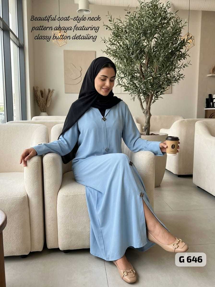 YNF Wholesale Fancy Abaya KESH135 646 | Surat Manufacturer