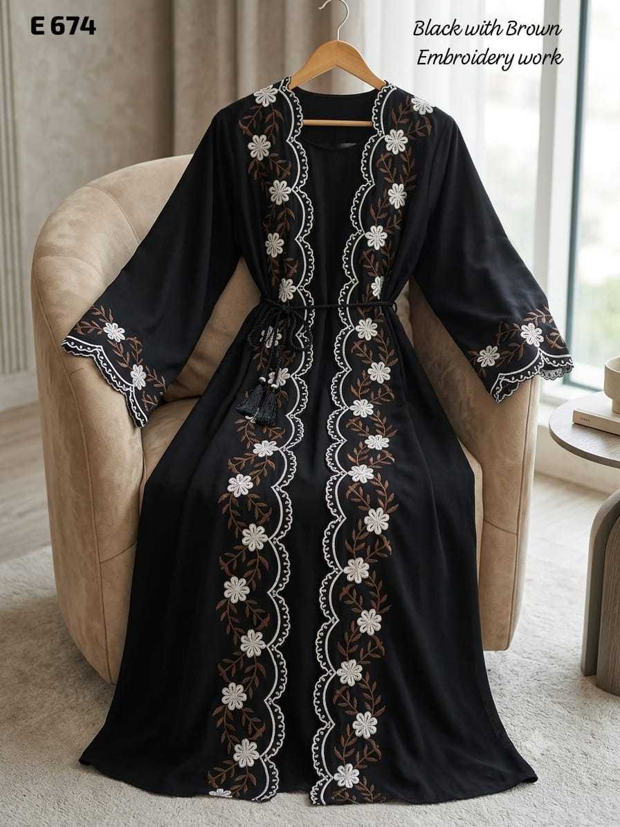 YNF Wholesale Imported Abaya  | Surat Manufacturer