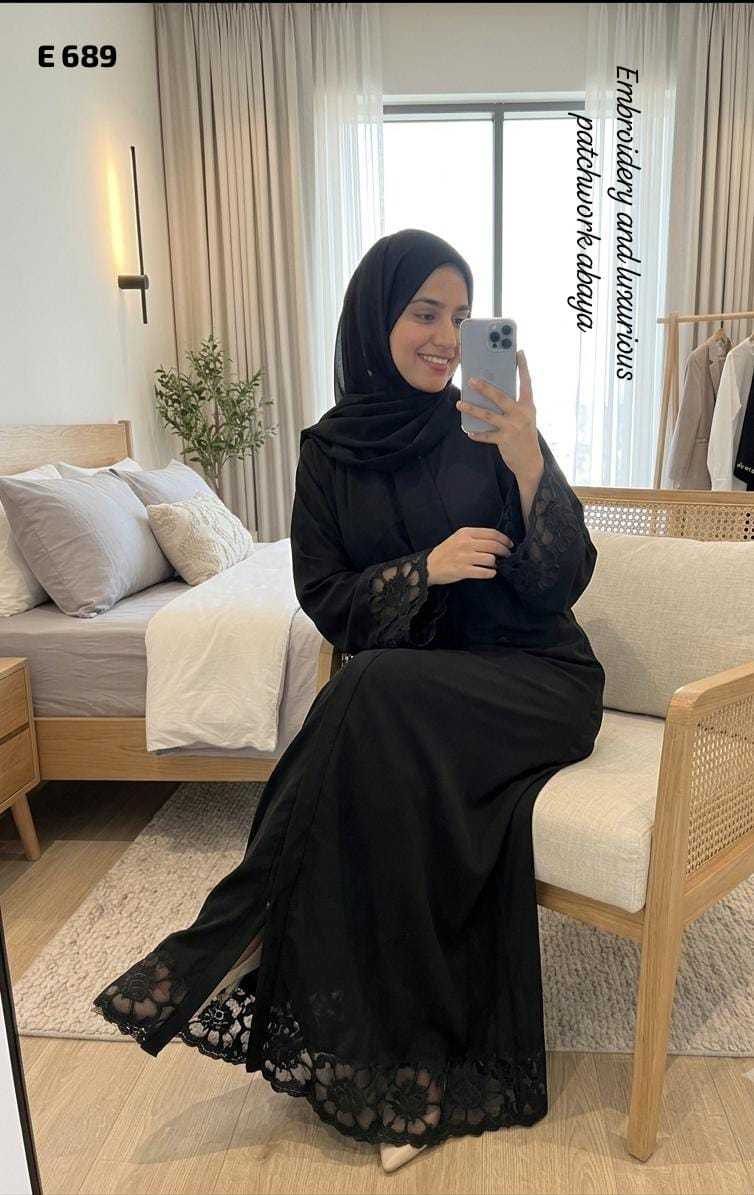 YNF Wholesale Fancy Abaya KESH135 689 | Surat Manufacturer