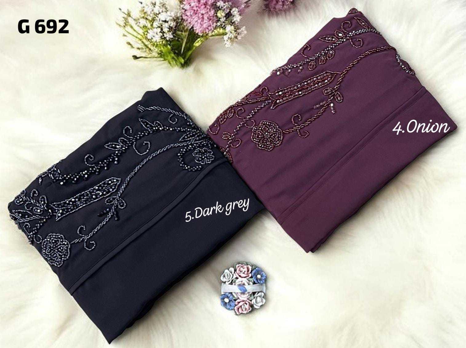 YNF Wholesale Fancy Abaya KESH135 692 | Surat Manufacturer