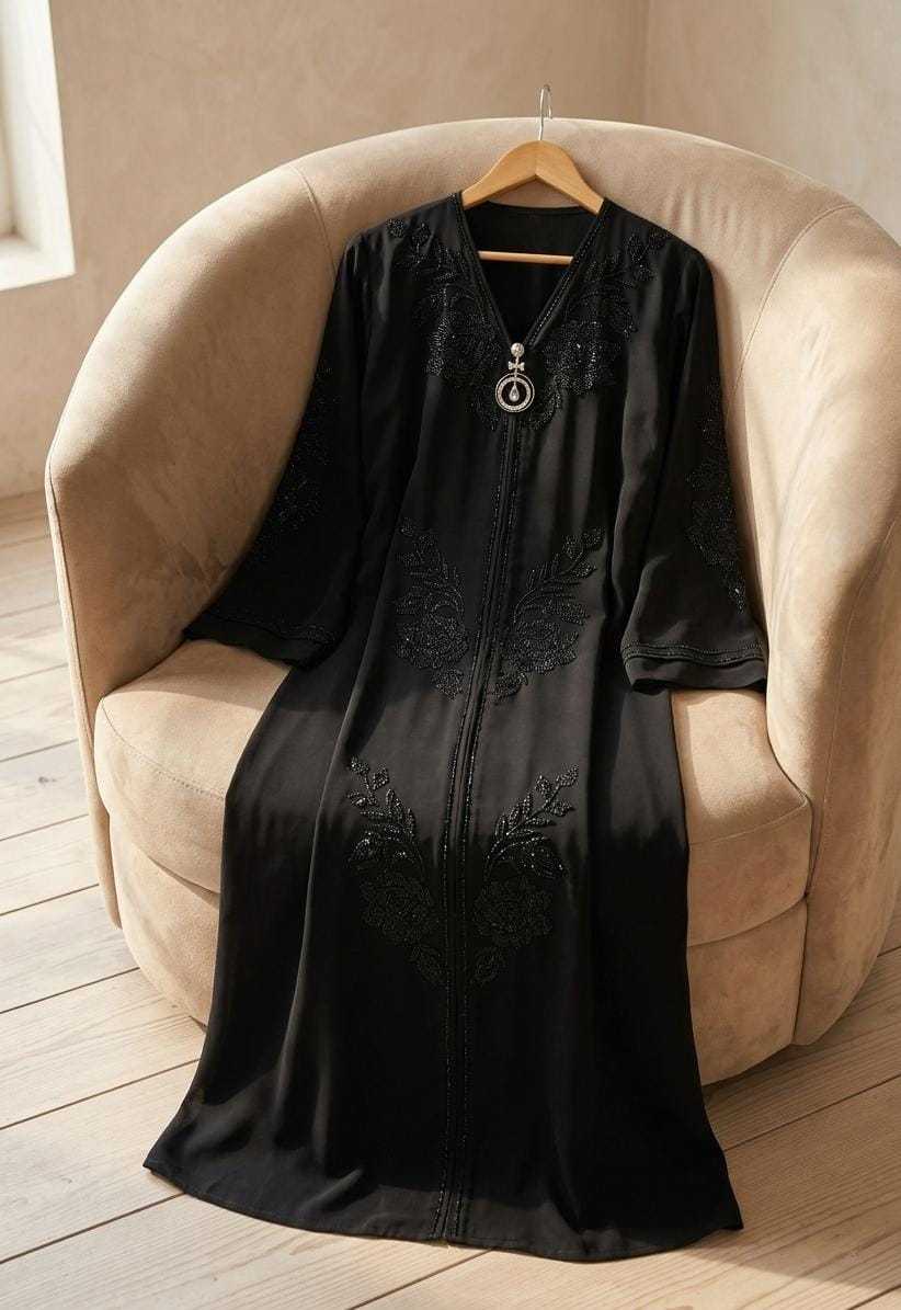 YNF Wholesale Premium Nida Abaya KESH135 Kiara | Surat Manufacturer