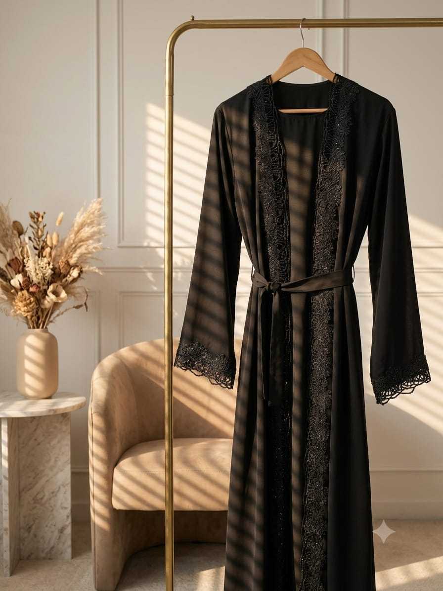 YNF Wholesale Fancy Abaya KESH135 Mahira | Surat Manufacturer