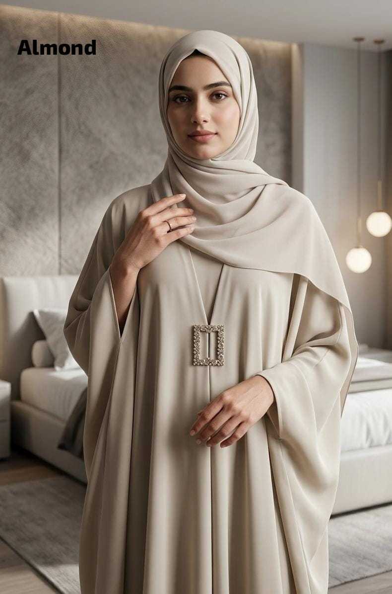YNF Wholesale Fancy Abaya KESH135 Zainab | Surat Manufacturer