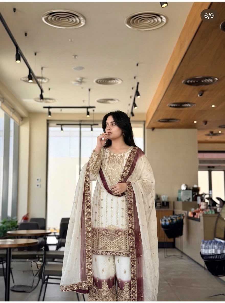YNF Wholesale Georgette Embroidery Suits  | Surat Manufacturer