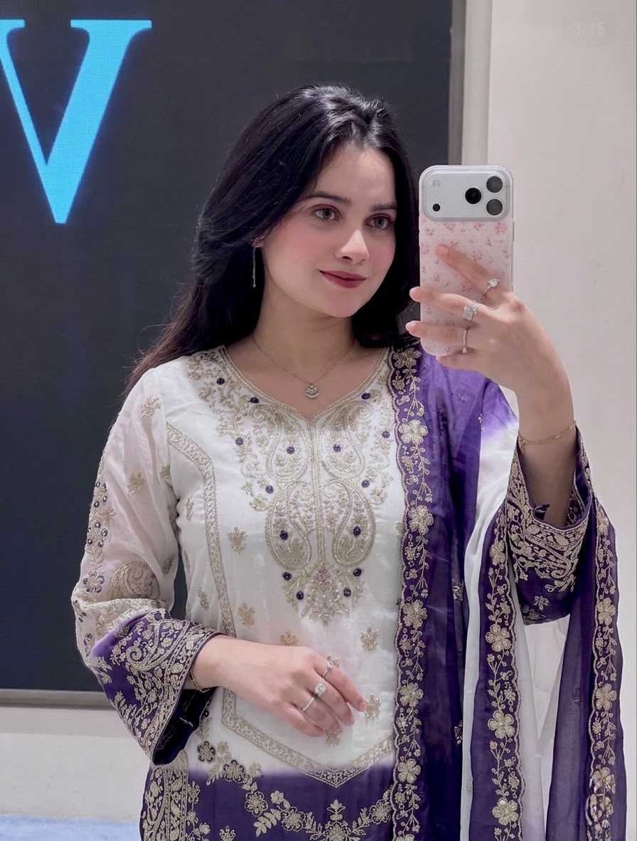 YNF Wholesale Georgette Palazzo Suit  | Surat Manufacturer