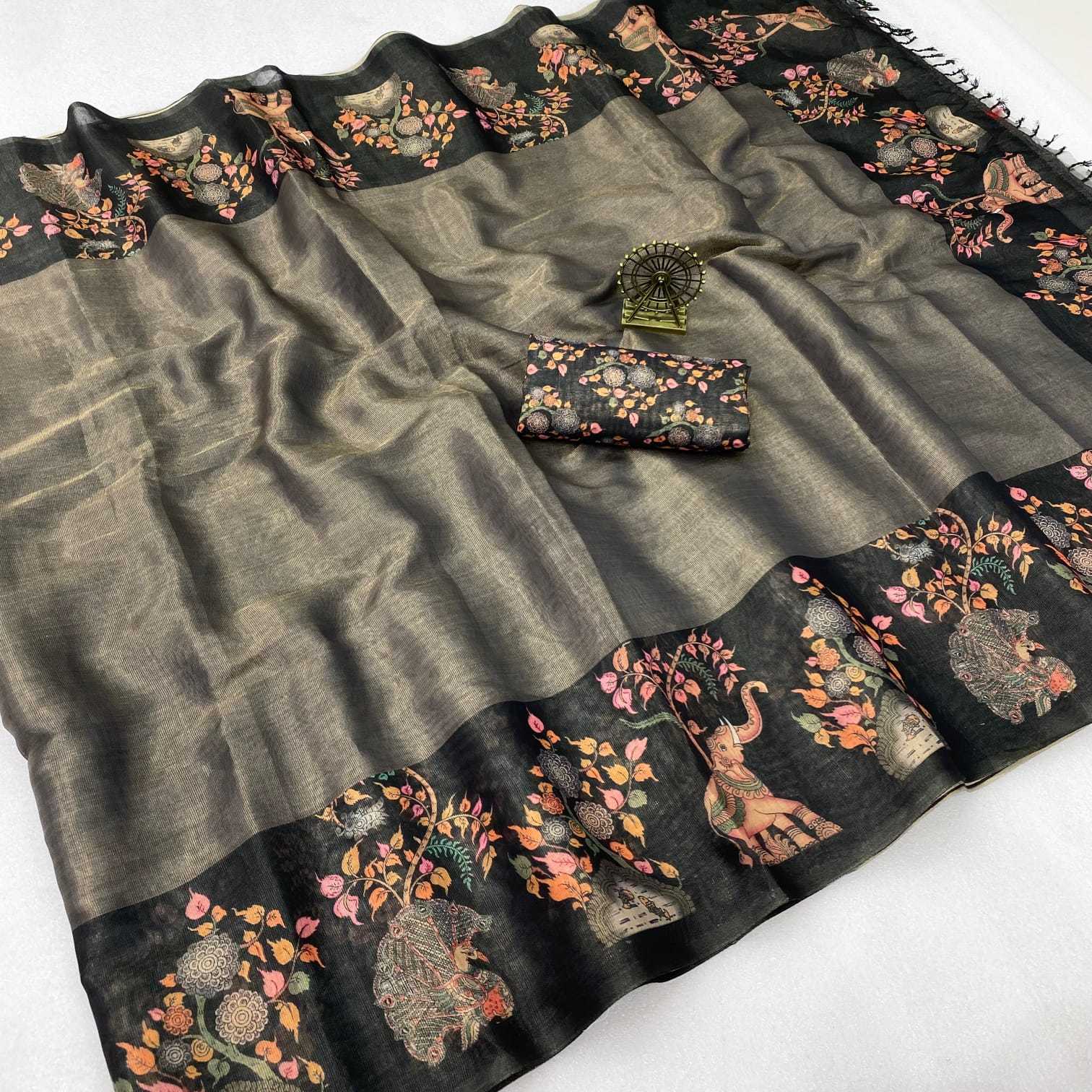 YNF Wholesale Tissue Silk Soft Silk Sarees  | Surat Manufacturer