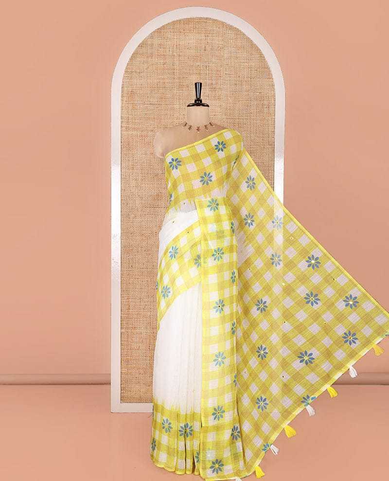 YNF Wholesale Cotton Printed Sarees  | Surat Manufacturer