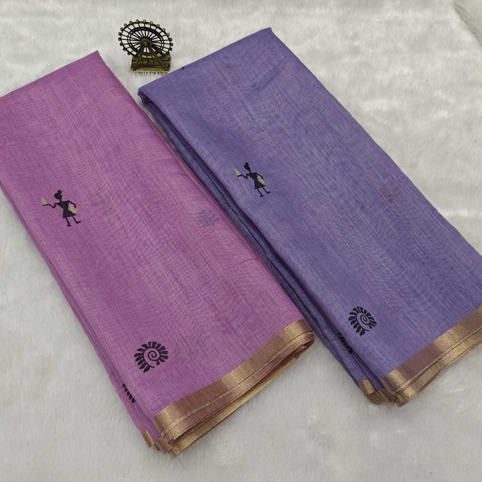 YNF Wholesale Linen Printed Sarees  | Surat Manufacturer