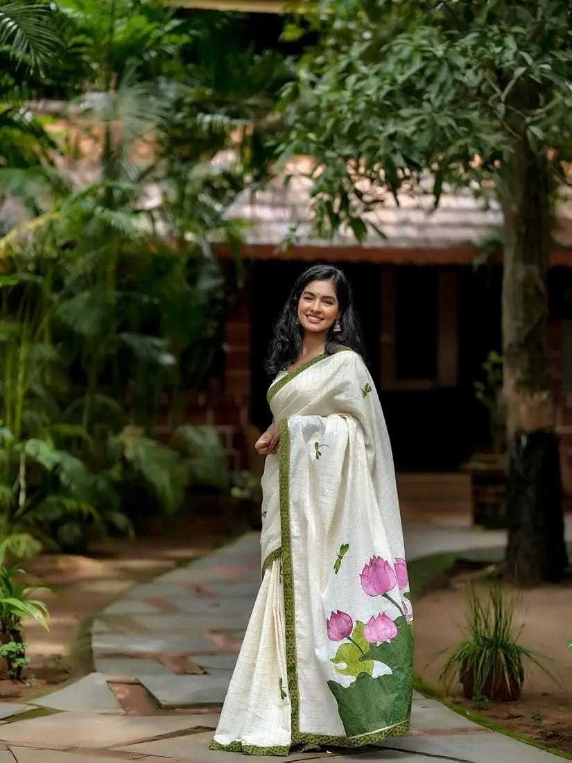 YNF Wholesale Linen Designer Sarees  | Surat Manufacturer