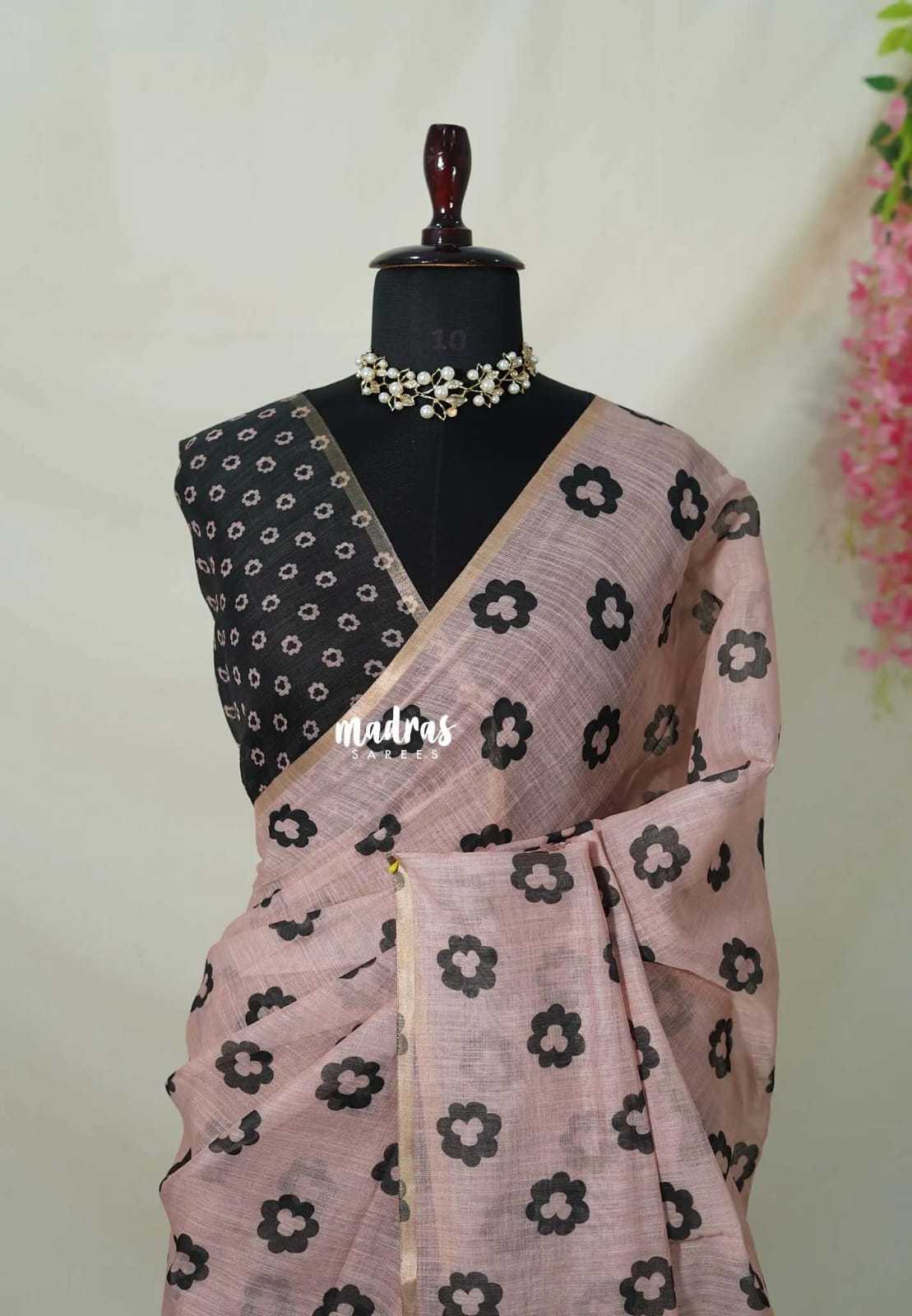 YNF Wholesale Cotton Printed Sarees  | Surat Manufacturer
