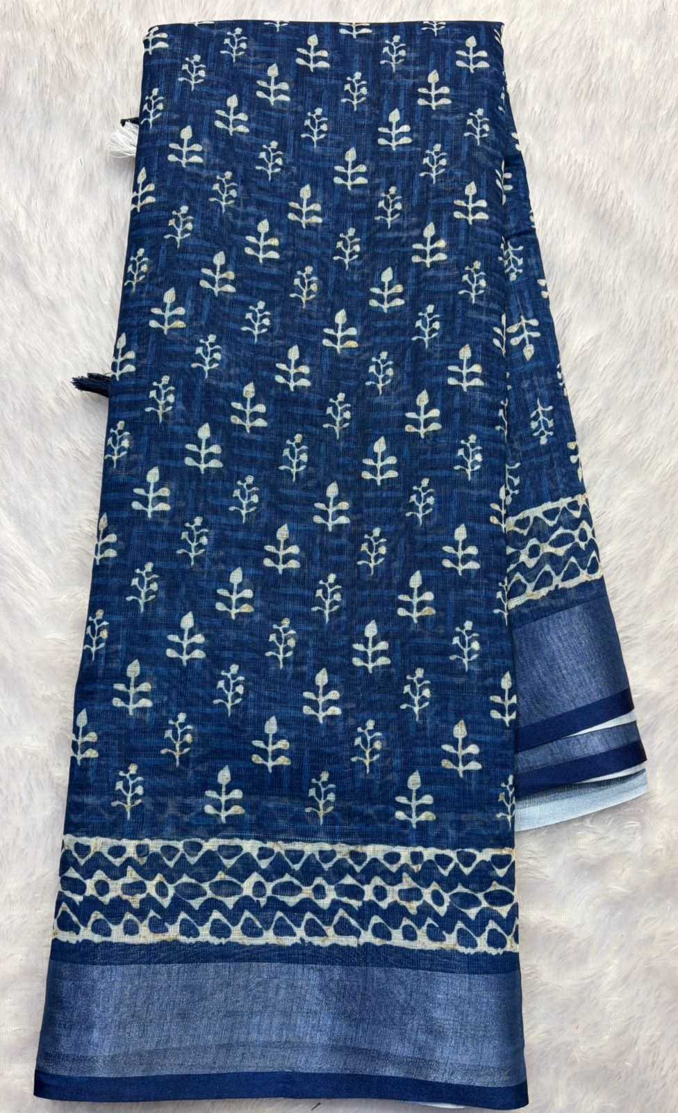 YNF Wholesale Linen Printed Sarees  | Surat Manufacturer