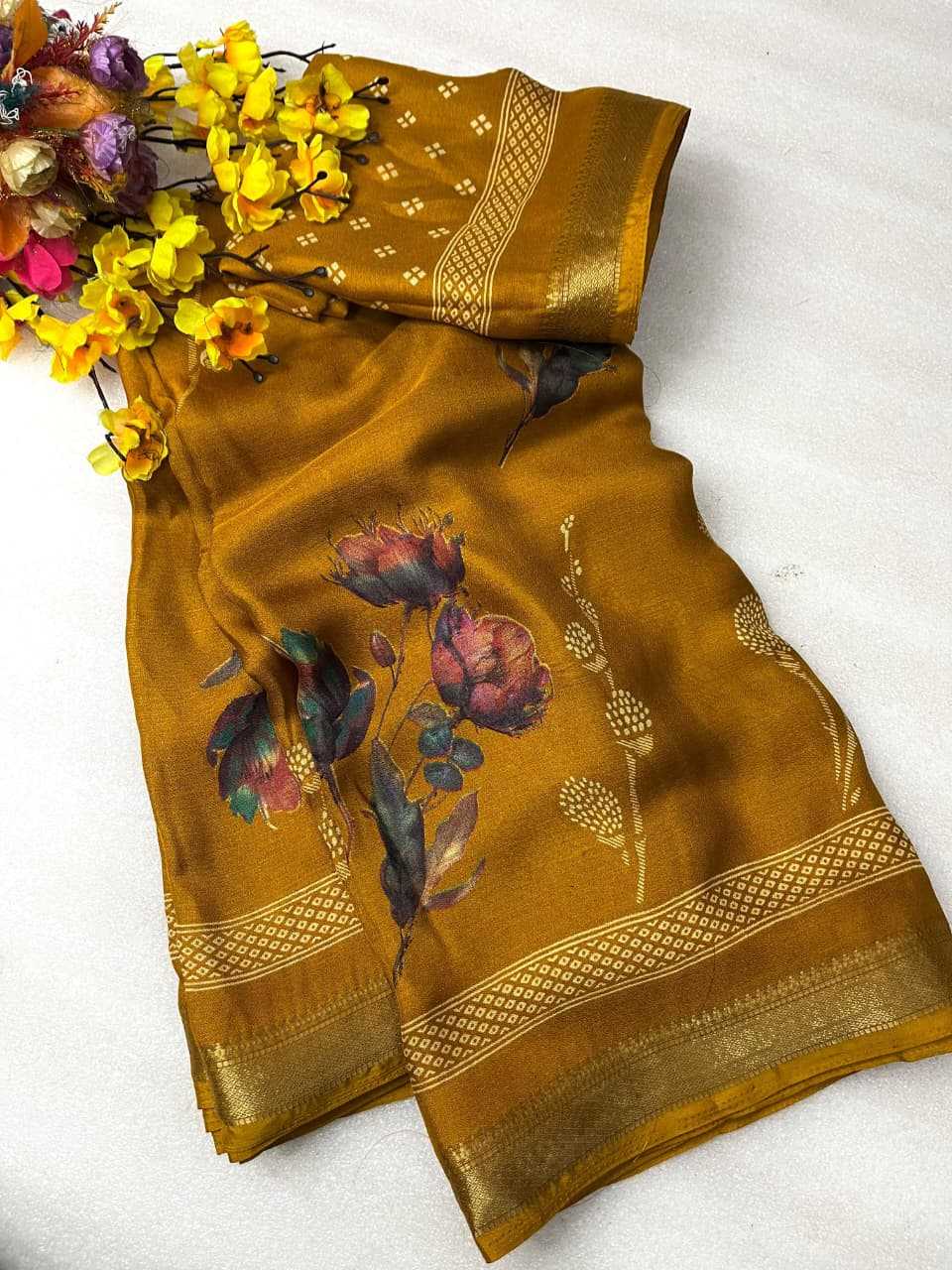 YNF Wholesale Georgette Georgette Sarees KESH146 Flower | Surat Manufacturer
