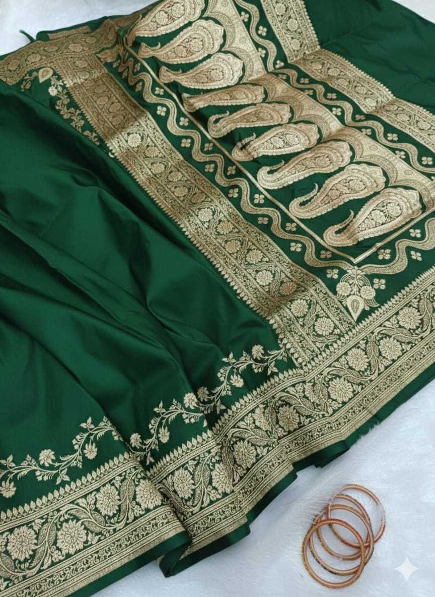 YNF Wholesale Banarasi Soft Silk Zari Border Sarees KESH146 Full | Surat Manufacturer