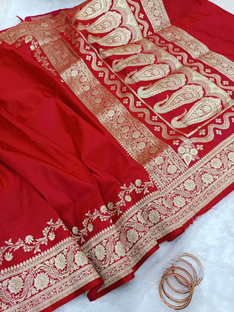 YNF Wholesale Banarasi Soft Silk Zari Border Sarees KESH146 Full | Surat Manufacturer