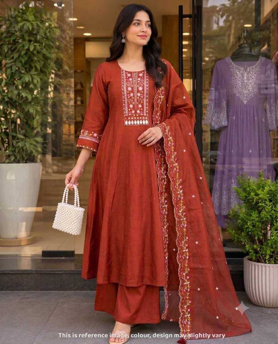 YNF Wholesale Silk Anarkali Kurtis KESH147 Abhinandini | Surat Manufacturer