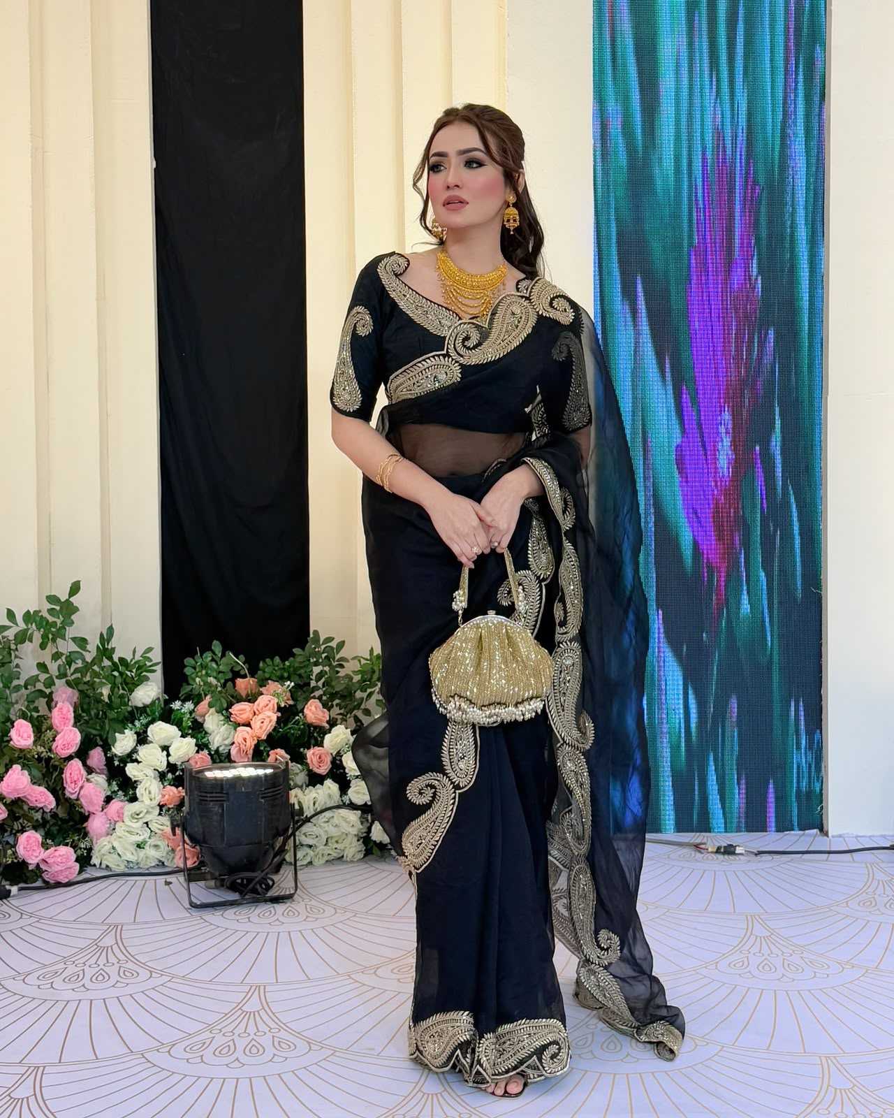 YNF Wholesale Rangoli Silk Soft Silk Sarees  | Surat Manufacturer