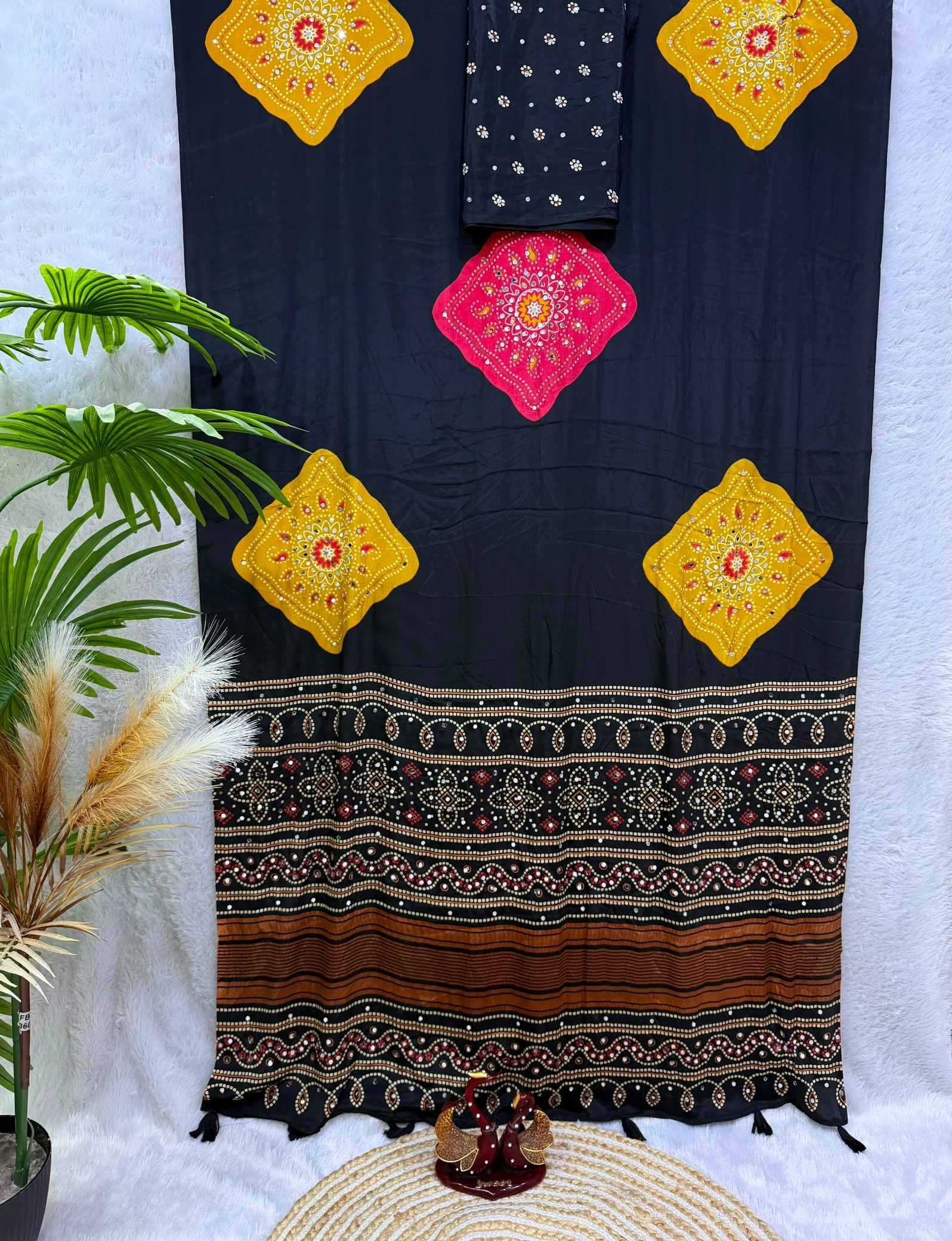 YNF Wholesale Satin Printed Sarees  | Surat Manufacturer