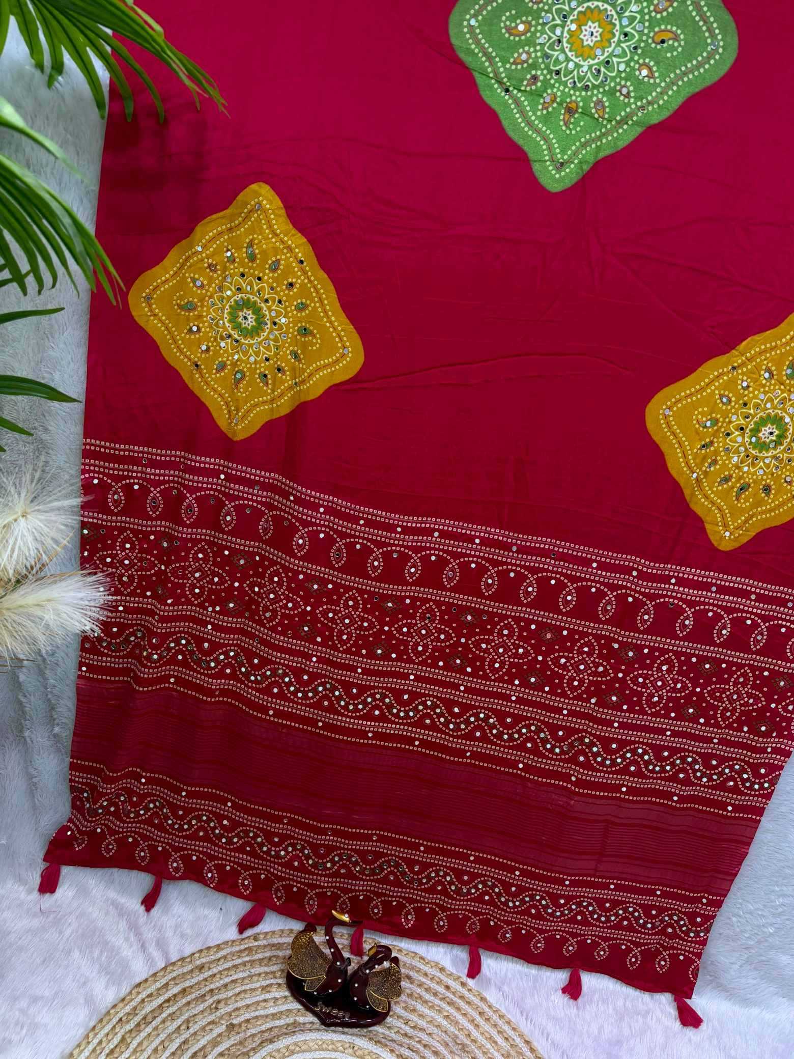 YNF Wholesale Satin Printed Sarees  | Surat Manufacturer
