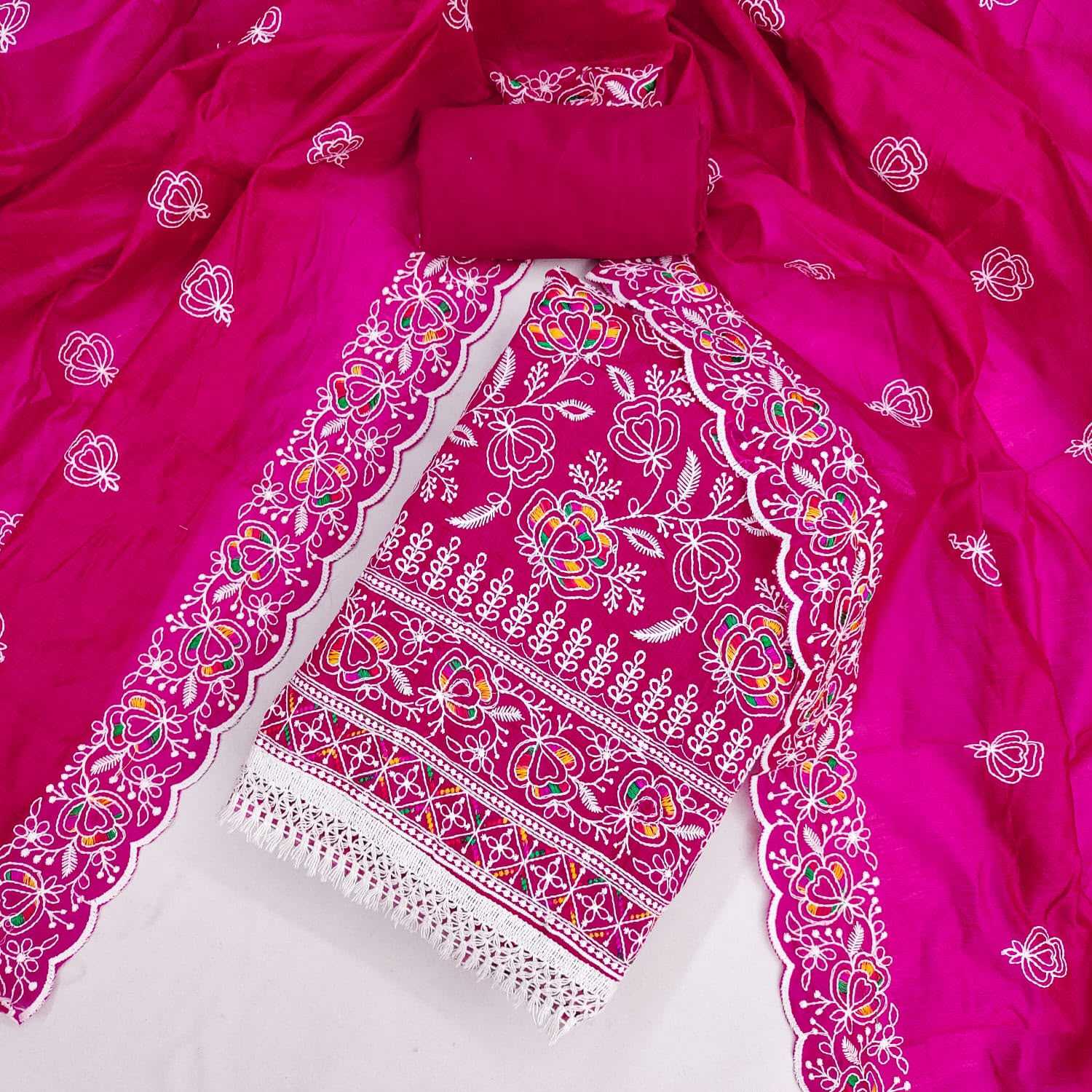 YNF Wholesale Chanderi Soft Ladies Suits  | Surat Manufacturer