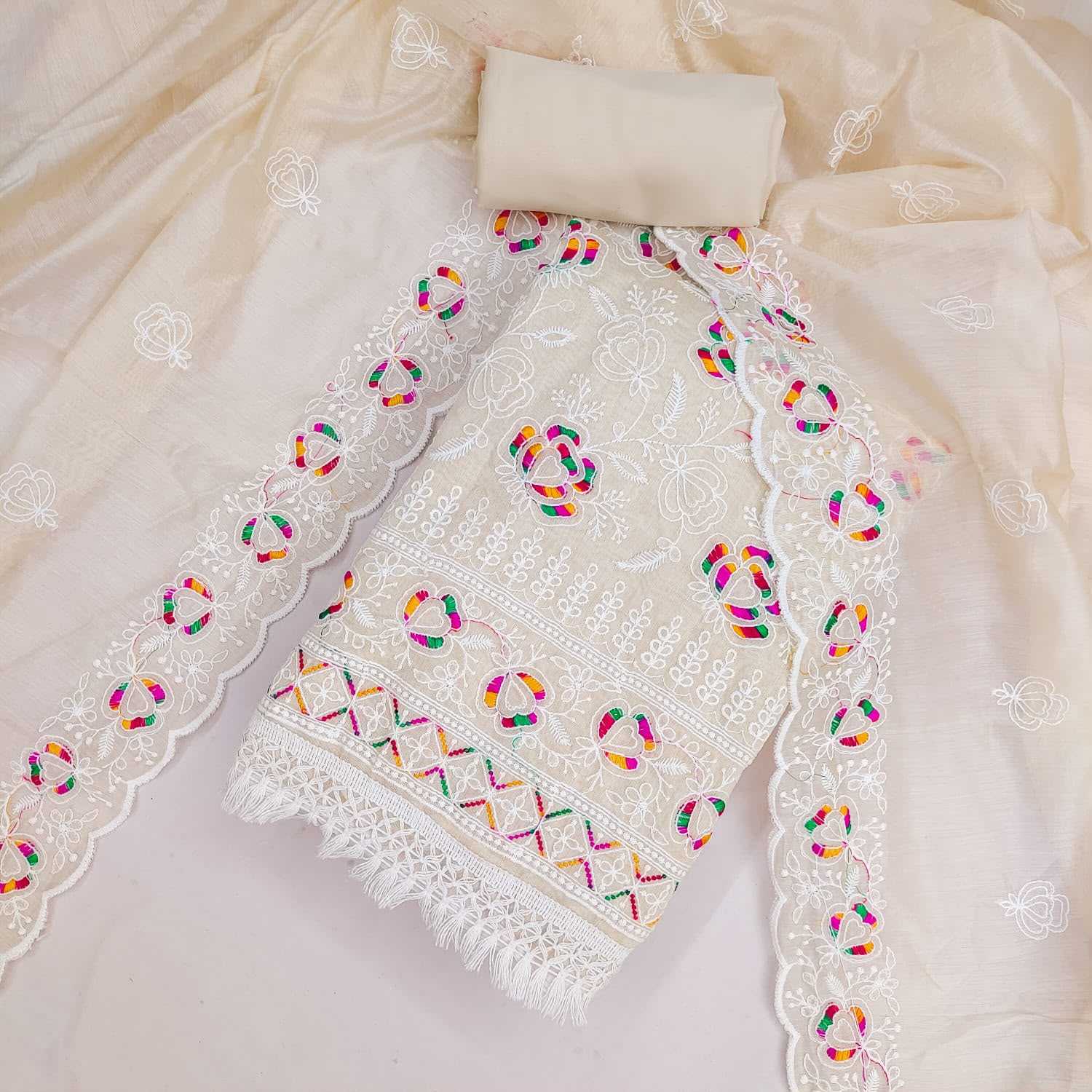 YNF Wholesale Chanderi Soft Ladies Suits  | Surat Manufacturer