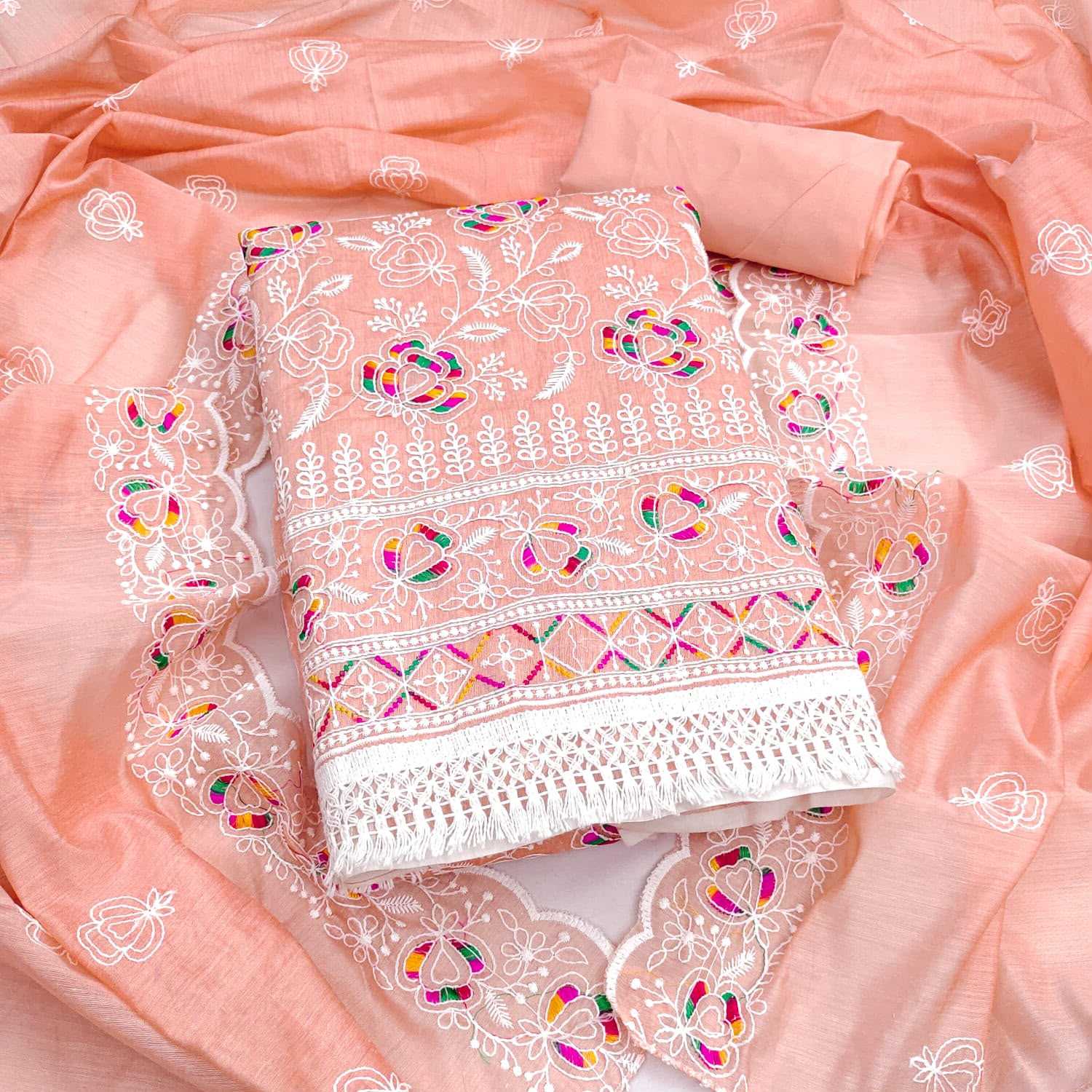 YNF Wholesale Chanderi Soft Ladies Suits  | Surat Manufacturer