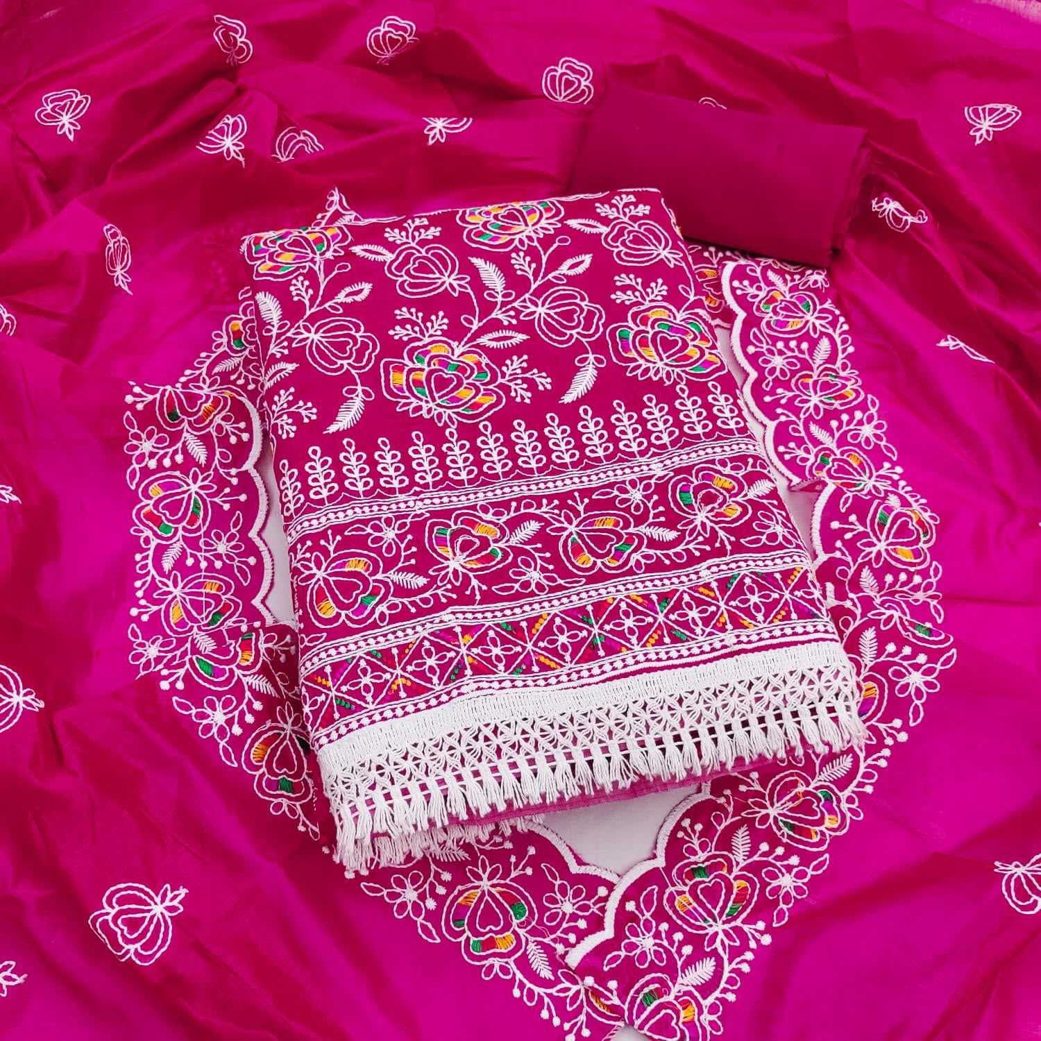YNF Wholesale Chanderi Soft Ladies Suits  | Surat Manufacturer