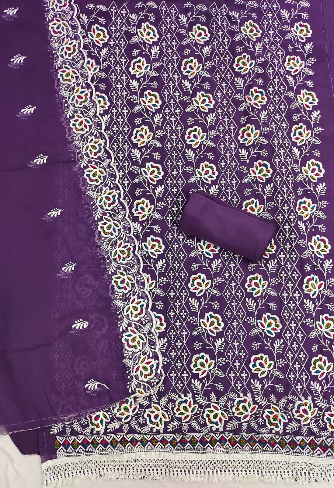 YNF Wholesale Georgette Embroidery Suits  | Surat Manufacturer