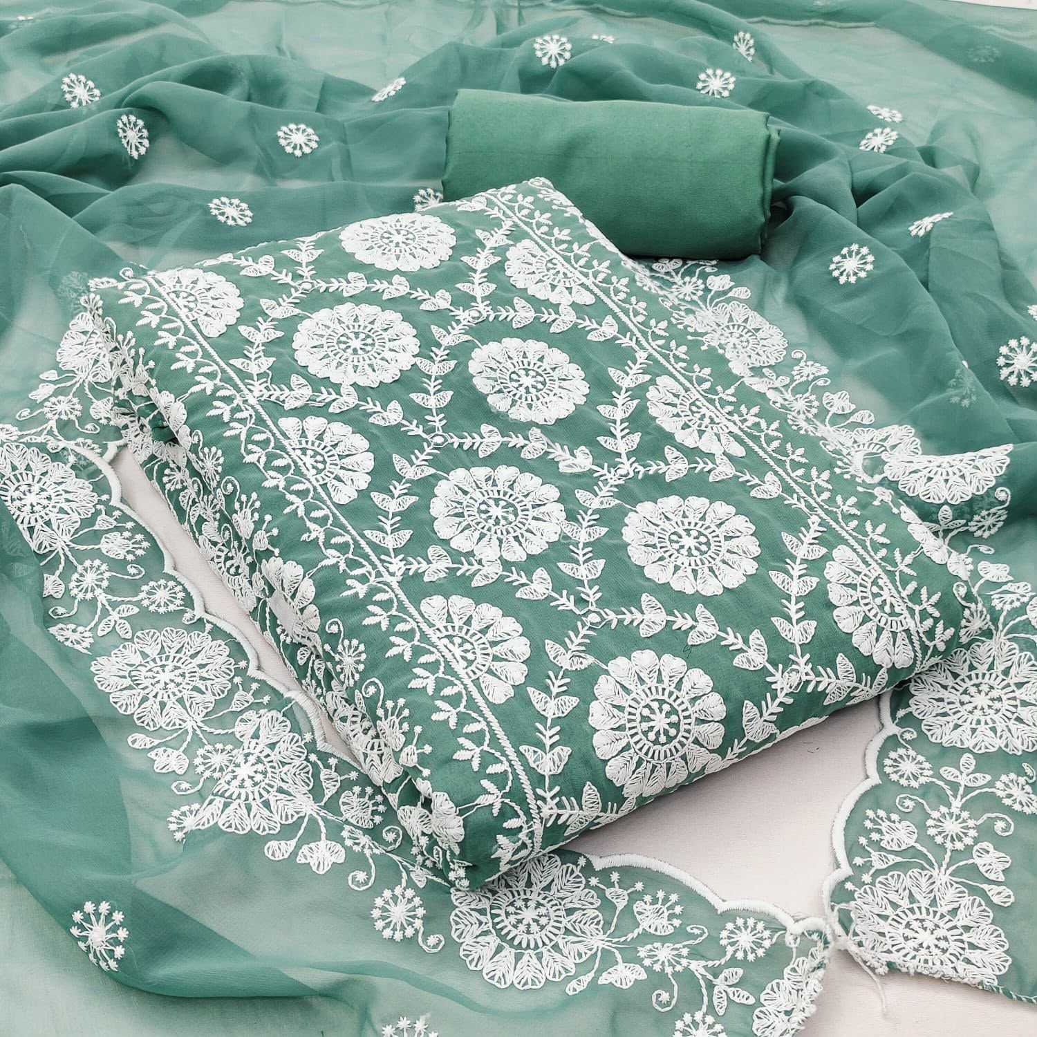 YNF Wholesale Georgette Ladies Suits  | Surat Manufacturer