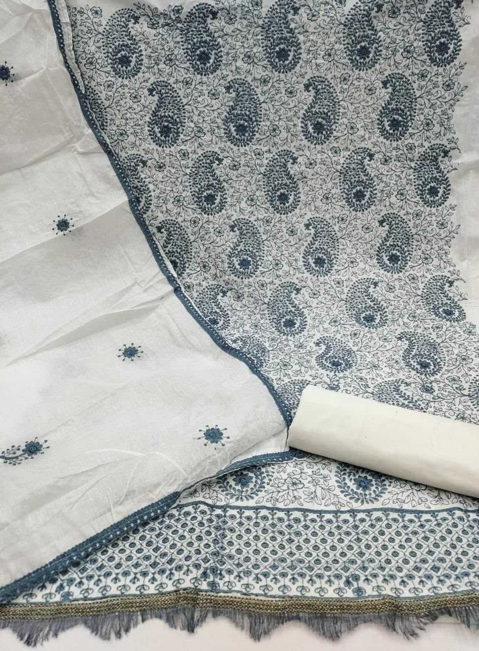 YNF Wholesale Cotton Embroidery Suits  | Surat Manufacturer