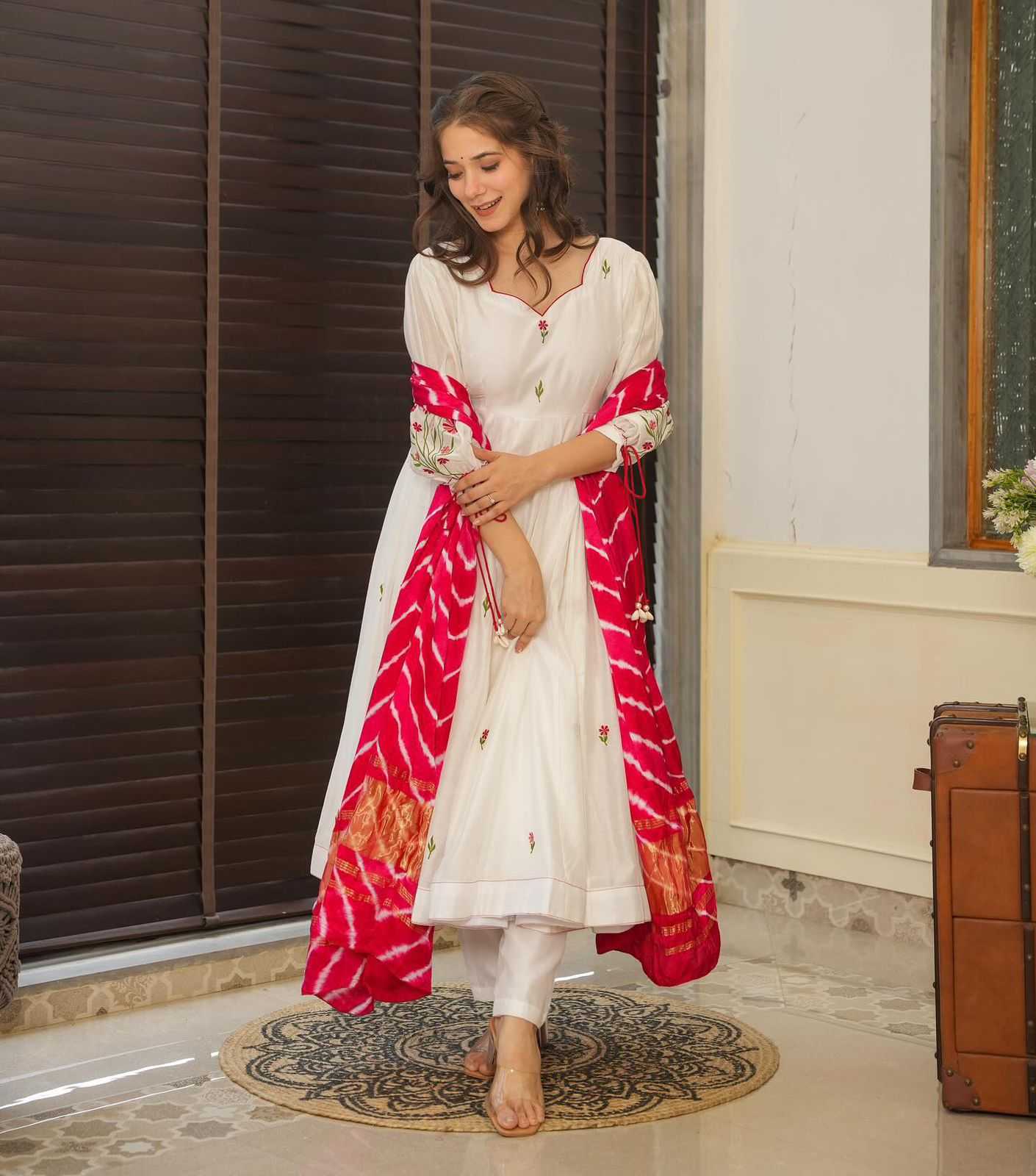 YNF Wholesale Georgette Embroidery Suits KESH154 223 | Surat Manufacturer