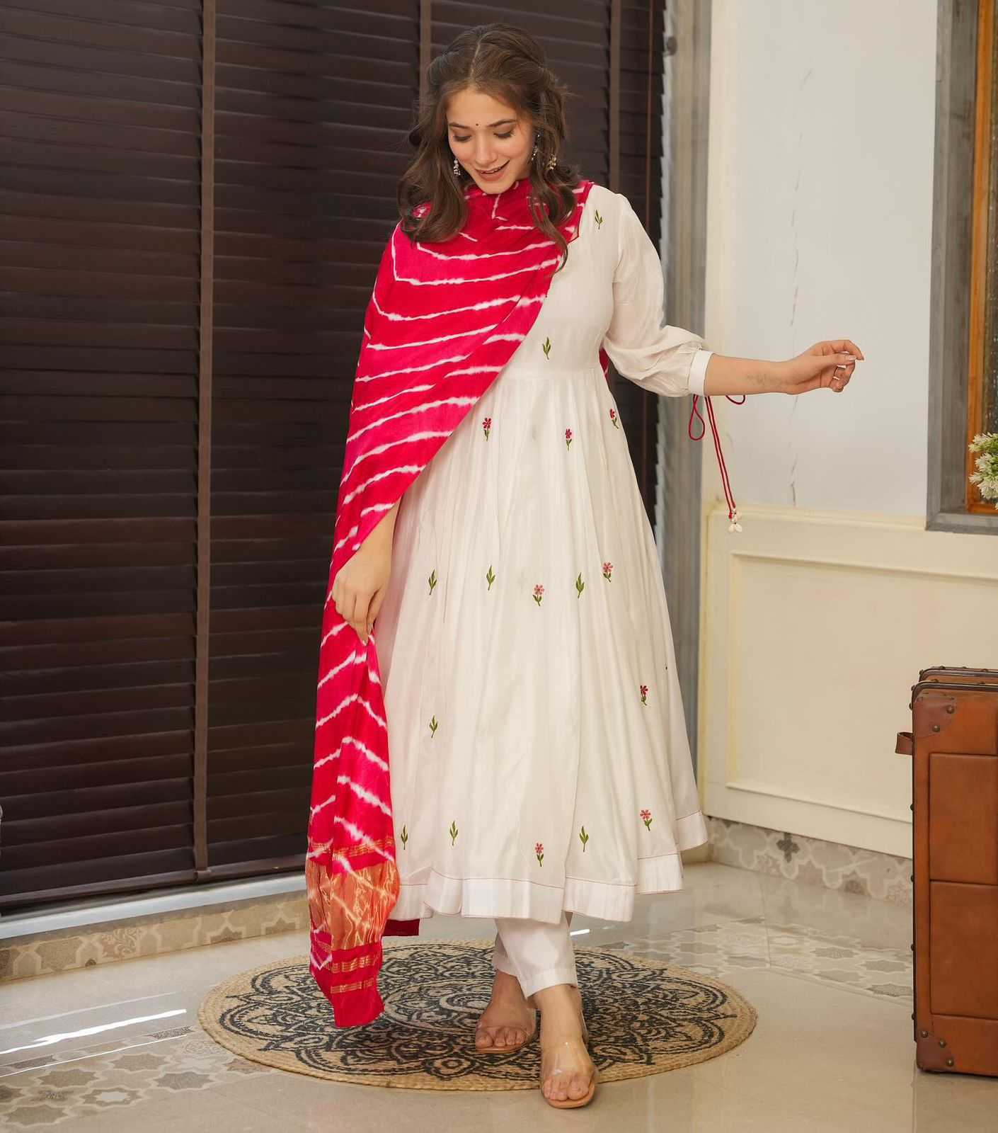 YNF Wholesale Georgette Embroidery Suits KESH154 223 | Surat Manufacturer